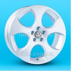 Диски 5x100 R17 в Дніпрі Replica Volkswagen (A-R163) 7x17 5x100 ET40 DIA57,1 (silver)